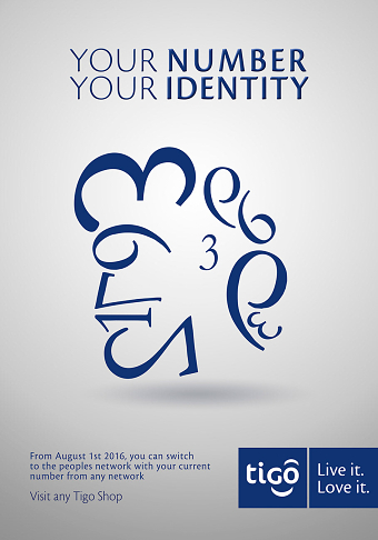 Tigo Your Number your Identity