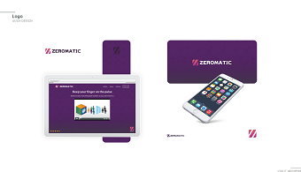 Zeromatic Logo UI UX Design