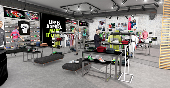 Nike Pop-Up Store Concept