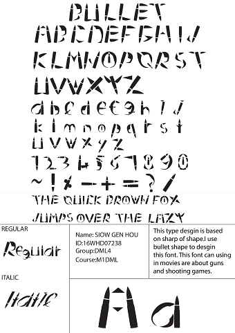 Font design