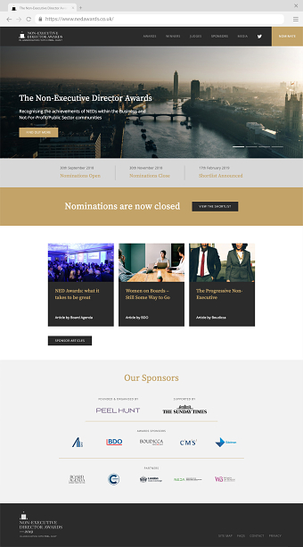 Non-Executive Director Awards Website