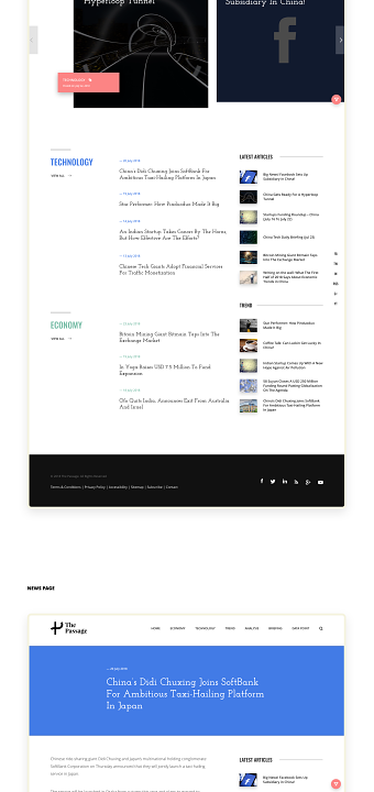 The Passage Web App Redesign Concept