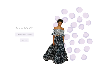 SS19 New Look Mono spot Soft Separates