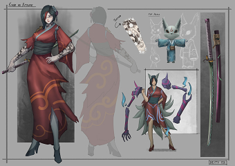 Kitsune Splash Art