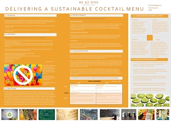 Delivering a Sustainable Cocktail Menu