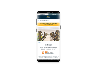 Shorefield Holidays Website
