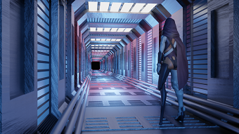 Sci-fi tunnel