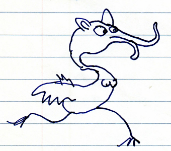 winged