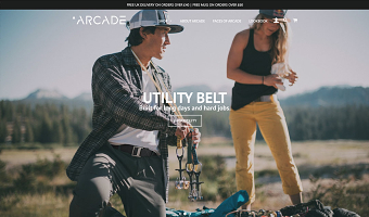 Arcade Belts UK Website