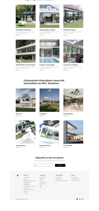 Web Design for Architecture Company