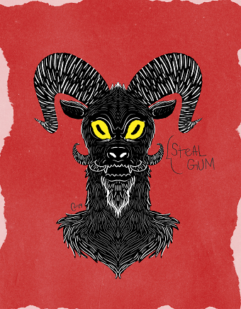 "Steal Gum" ("The Chilling Adventures of Sabrina" Fan-Art)