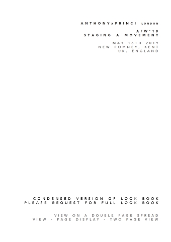 Graduate Collection - Staging a Movement