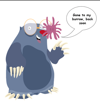 Star Nosed mole Character
