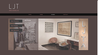 LJT architects Branding, Logo and Website design