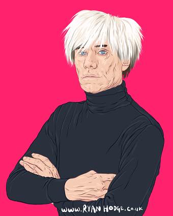 Andy Warhol - Portrait - Pop Art
