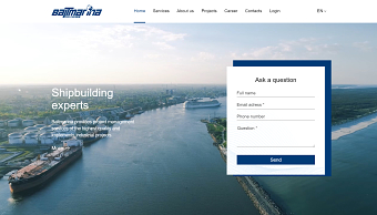 Shipbuilding company website