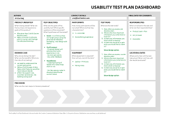 Usability Test Plan