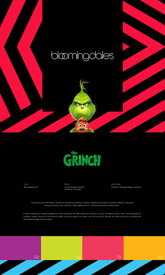 Bloomingdale's x The Grinch