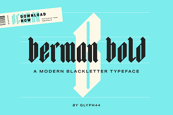 Berman Bold | Blackletter