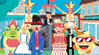 Flat 2D animation Show reel