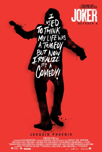 Joker- Alternative Movie Poster created as a typographical poster