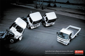 Print Advert for Toyota Dyna