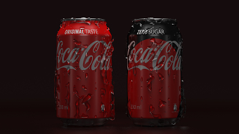 Cocacola - 3D Render