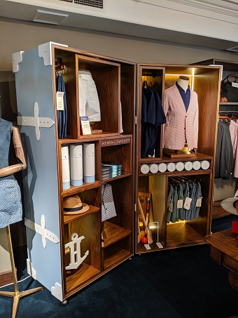 Department Store Pop-Ups for Hemingsworth