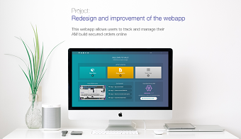 UX/UI Redesign and improvment of a webapp