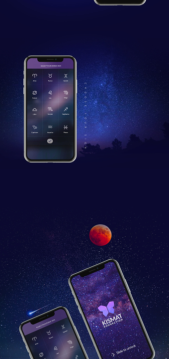 Horoscope (KK) App Design - UI/UX