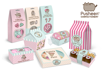 Pusheen Confectionery - Product design. Packaging Design.