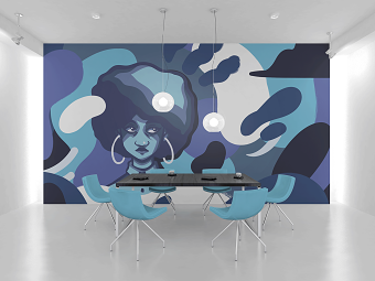 Modjaji Water Elemental Mural