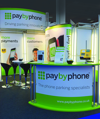 Designs for Pay By Phone Newsletter, Posters and Exhibition stand