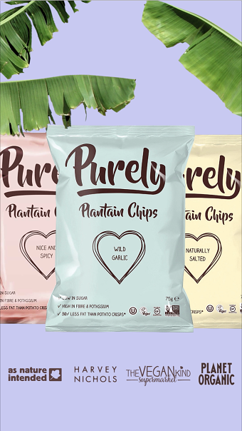 Suggested Ad for Purely plantain crisps
