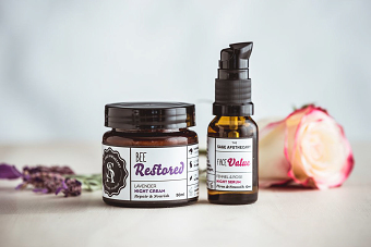 The Sage Apothecary branding