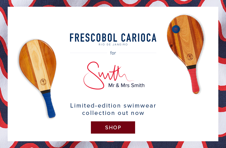 Mr & Mrs Smith x Frescobol Carioca
