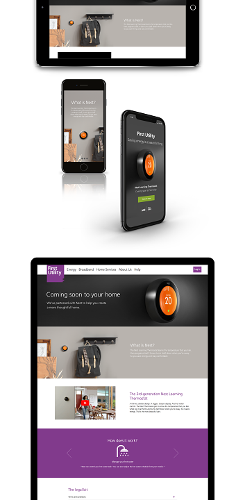 NEST + FIRST UTILITY