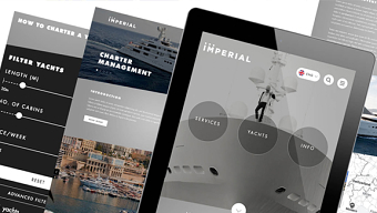 Imperial yachts - Website