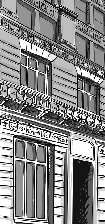 City Illustrations for Ralph Lauren Windows