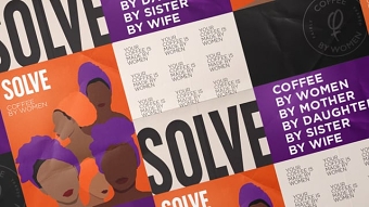 SOLVE Coffee with Coffee by Women campaign