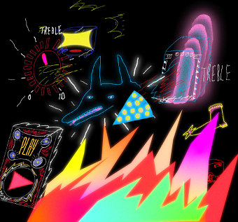 neon animation
