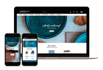 Curated Pieces, home decor retailer  - Brand and Product Design