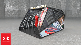 Under Armour Pop-up-Shop Design