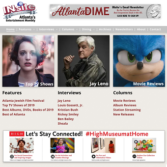 Insite Magazine Website Design