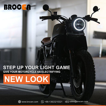 Social Media Post Designing - BROCEN (LED Headlight)