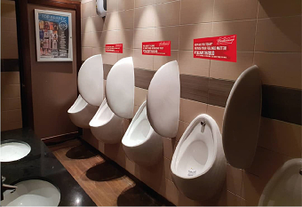 #TALKWITHABUD - Budweiser Campaign Toilets