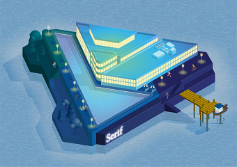 Isometric Illustration Process - Affinity Island