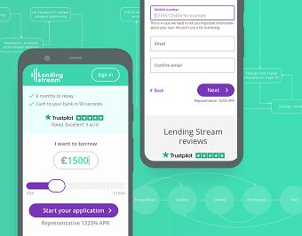 Lending Stream application form UX Design and User Test