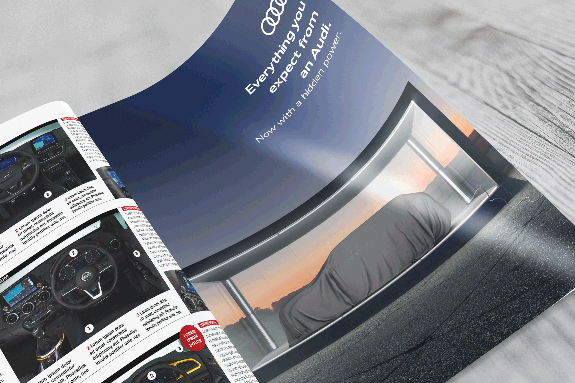 Audi Batteries Included campaign