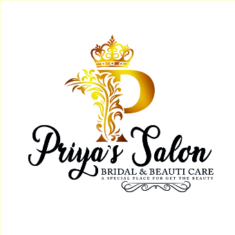 Logo design for Priya's Salon